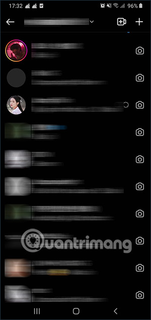 Bật cuộc gọi video trên Instagram iPhone