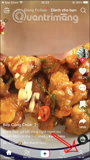 Hồ sơ TikTok