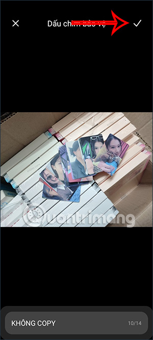 Lưu watermark cho hình ảnh