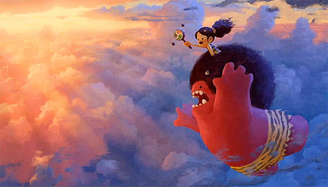 one piece red tiếng anh