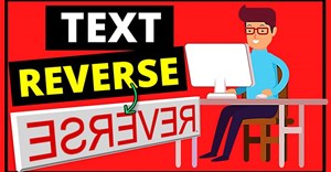 Cách dùng Text Reverse mã hóa văn bản bằng đảo ngược