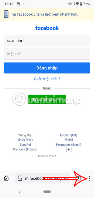 Tùy chỉnh Firefox Android