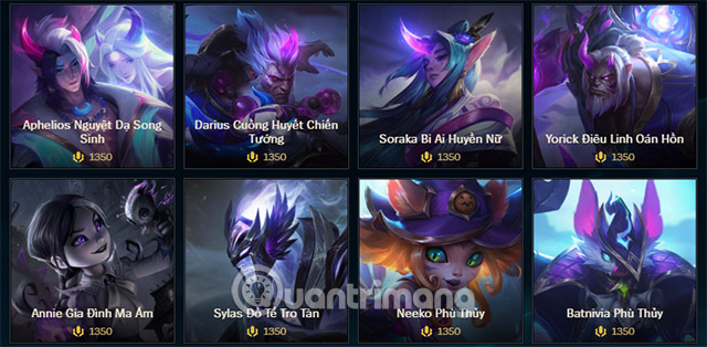 skin phù thủy lol 2022