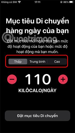 Mục tiêu di chuyển