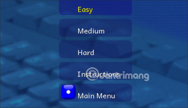Các cấp độ của Tux Typing