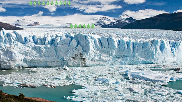 Giao diện luyện gõ máy của Tux Typing