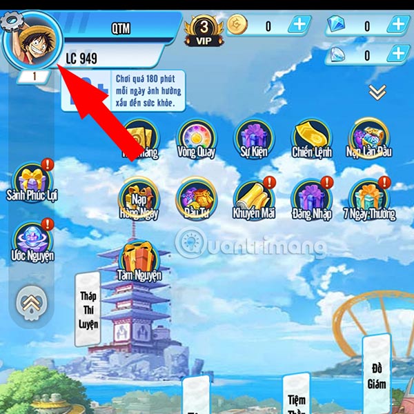 Hướng dẫn nhập code Anime Hero: Anh Hùng Loạn Chiến