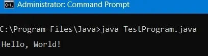 Java Prog đang chạy