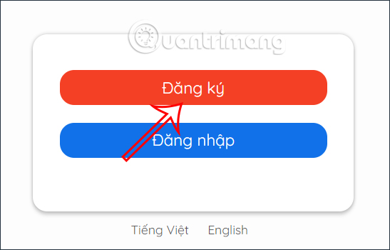 Giao diện Azota trên máy tính