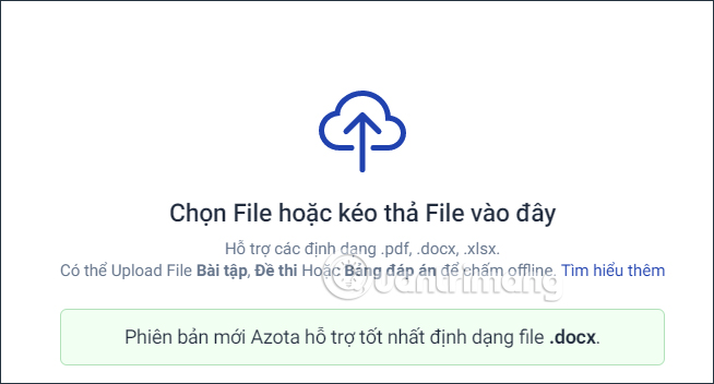 Tạo bài thi trên Azota