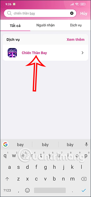 Chương trình Chiến thần bay MoMo