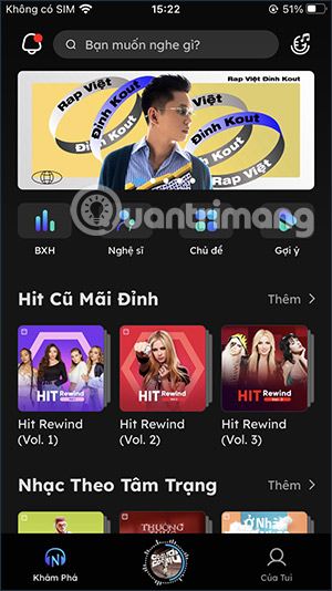 Chia sẻ bài hát trên Nhaccuatui