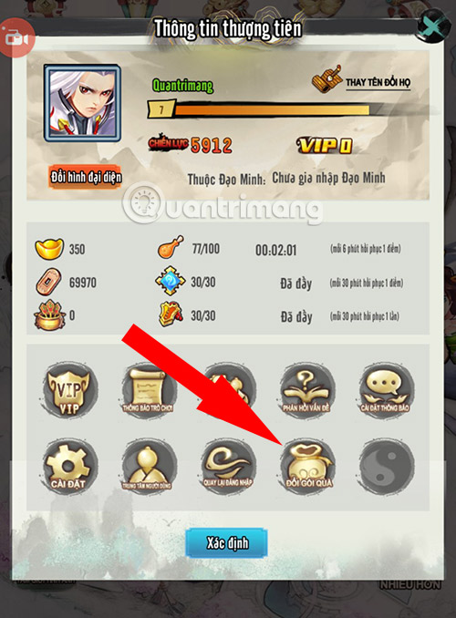 Hướng dẫn nhập code Phàm Nhân Tru Tiên