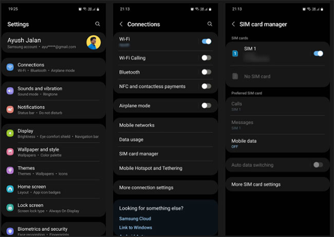 Không thể thực hiện cuộc gọi hoặc gửi tin nhắn SMS