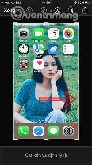 Ảnh chụp màn hình iPhone