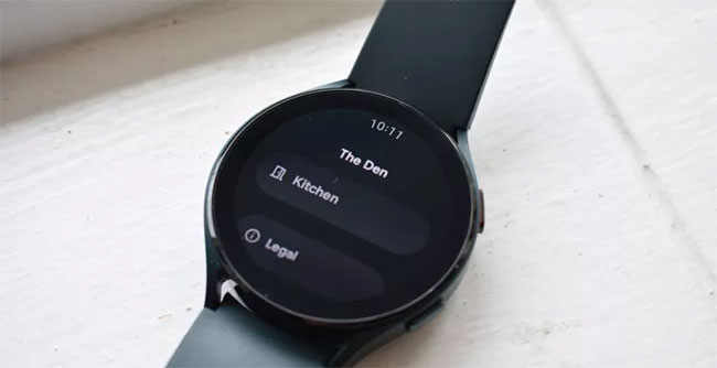 Ứng dụng Google Home trên Samsung Galaxy Watch 5