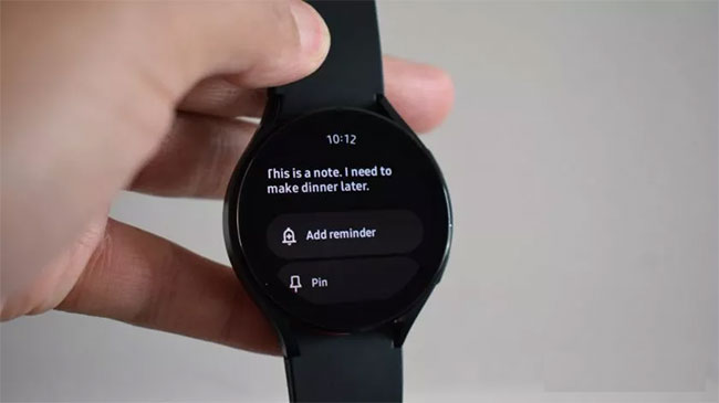 Ứng dụng Google Keep trên Samsung Galaxy Watch 5