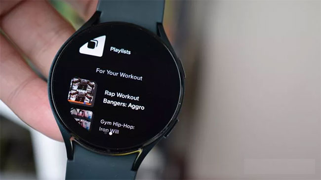 Ứng dụng Soundcloud trên Samsung Galaxy Watch 5