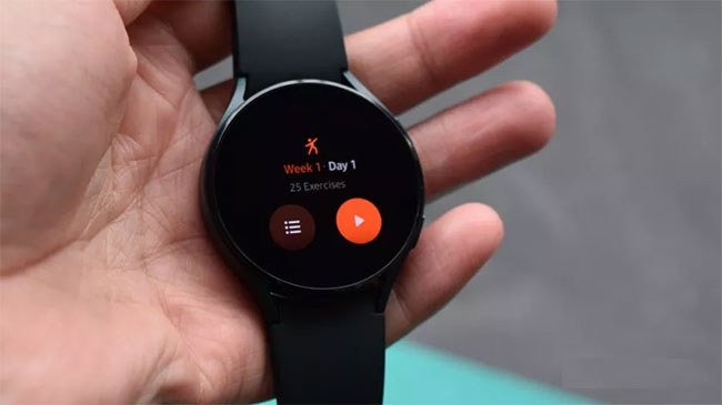 Ứng dụng C25K trên Samsung Galaxy Watch 5