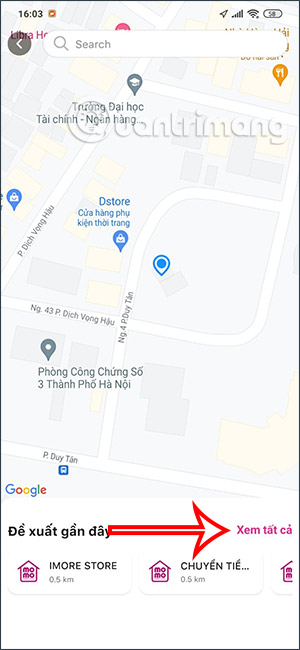 Xem các địa điểm