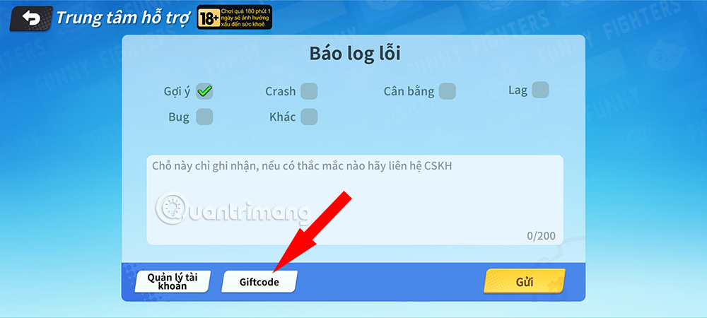 Hướng dẫn nhập code Đấu Trường Kỳ Lạ