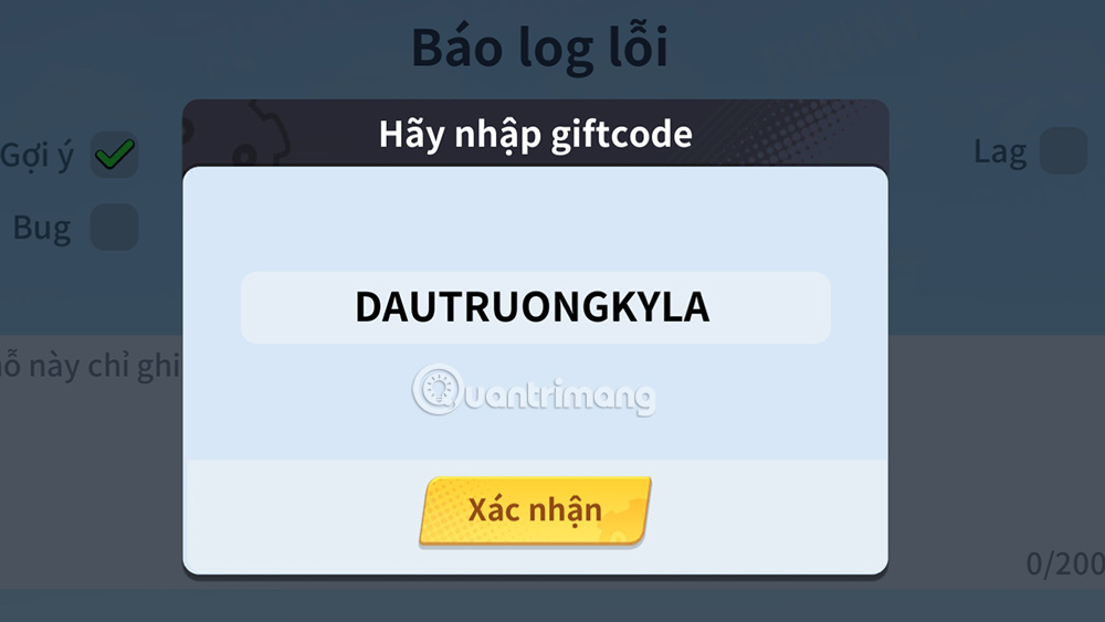Hướng dẫn nhập code Đấu Trường Kỳ Lạ