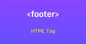 Thẻ HTML <footer>
