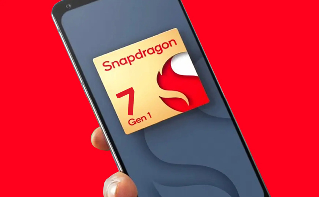 Trang bị con chip Snapdragon 7 Gen 1