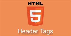 Thẻ HTML <header> 