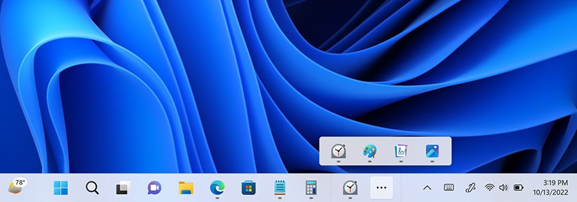 Taskbar Overflow
