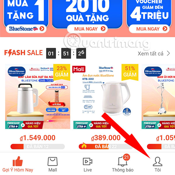 Bạn đã tiêu bao nhiêu trong nửa năm trên Shopee