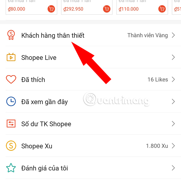 Bạn đã tiêu bao nhiêu trong nửa năm trên Shopee