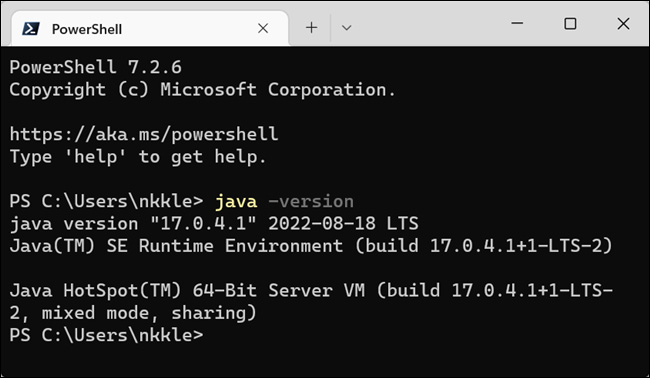 Cách kiểm tra phiên bản Java trên Windows 11