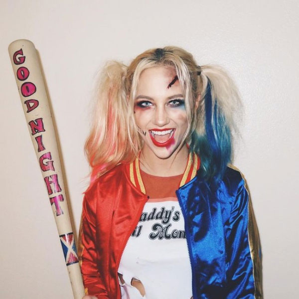 Trang điểm Halloween dễ thương, ma mị với Harley Quinn