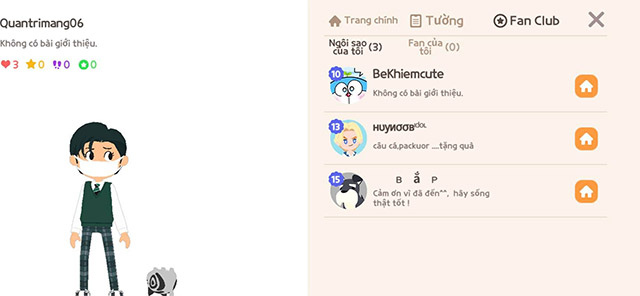 fan club play together