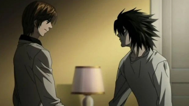 Yagami và L trong Death Note