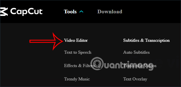 Trình chỉnh sửa video trên CapCut online