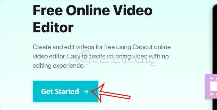 Sử dụng CapCut online