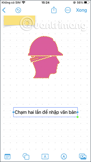 Tạo khung viết chữ