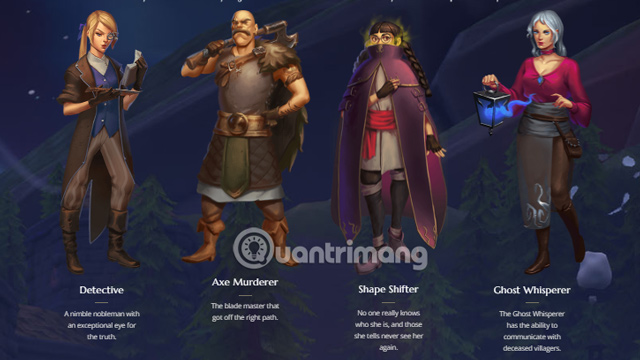 Vai trò của các nhân vật trong Eville