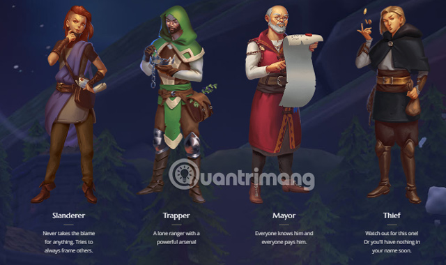 Vai trò của các nhân vật trong Eville