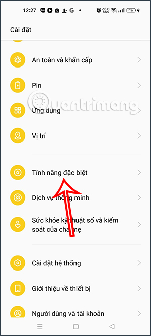 Tính năng đặc biệt Oppo
