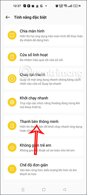 Chỉnh thanh bên trên điện thoại