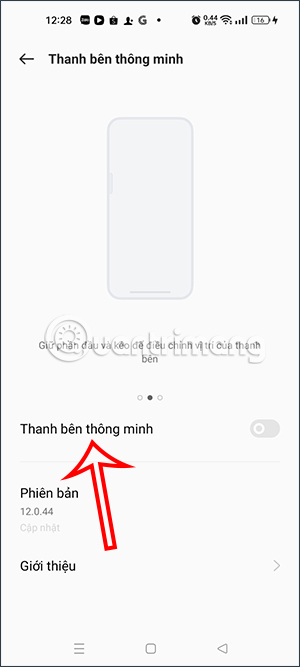 Công cụ thanh bên thông minh trên Oppo