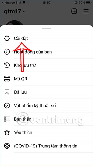 Cài đặt Instagram