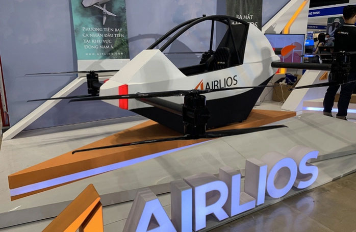 Mẫu môtô bay của Airlios