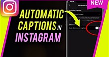 Cách bật phụ đề video Instagram