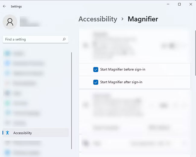 Tự động mở Magnifier khi khởi động máy tính