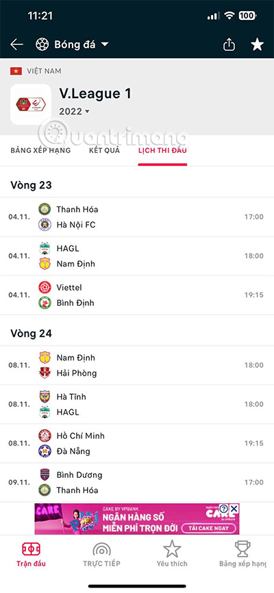 v-league 2022