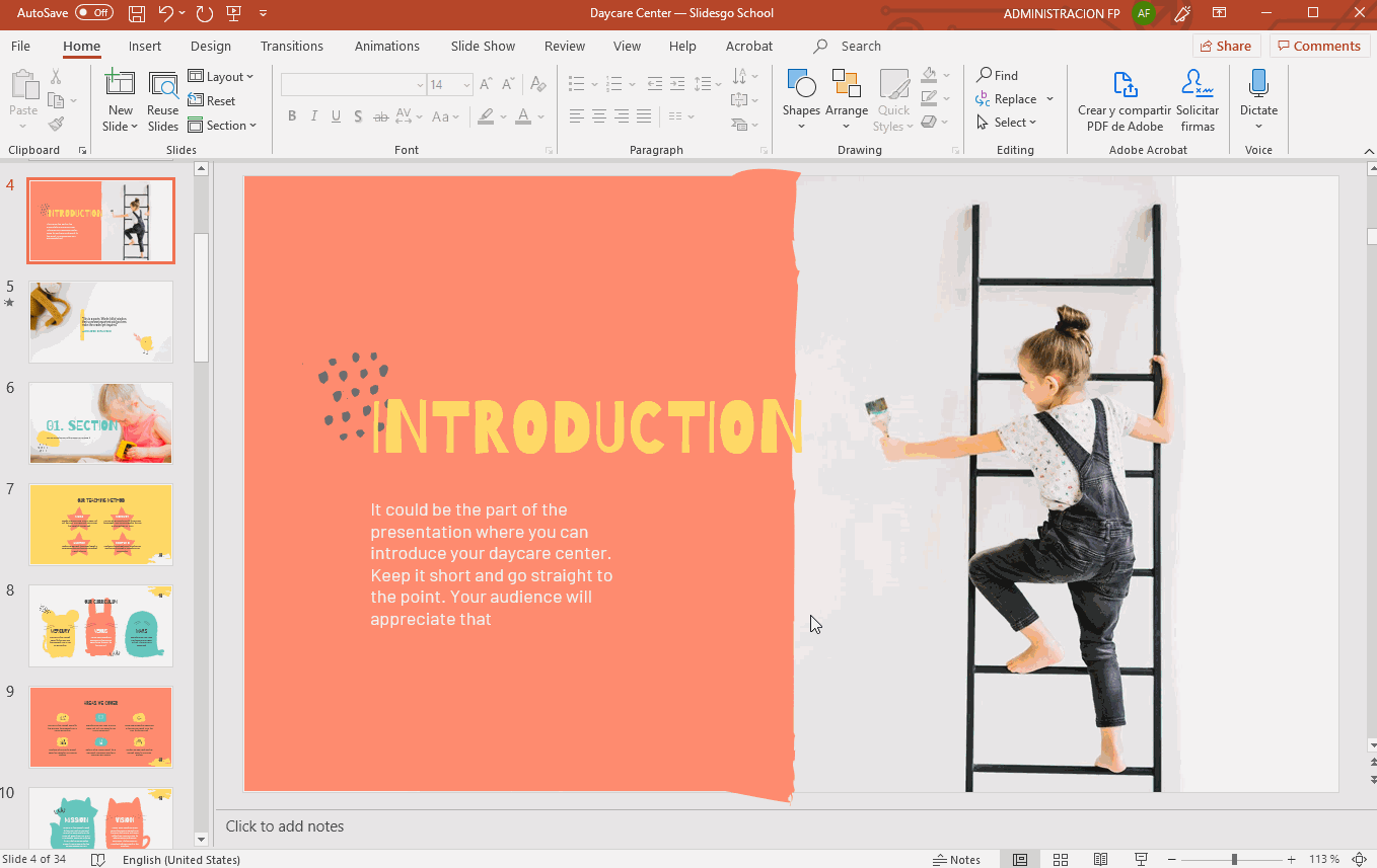 Tab Transitions trong PowerPoint
